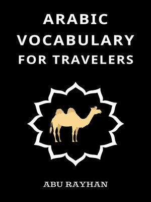 cover image of Arabic Vocabulary for Travelers